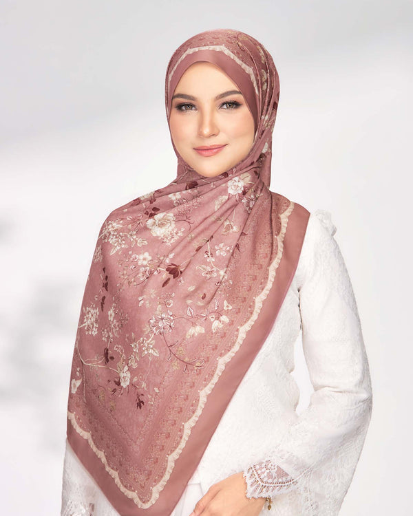 Enchanted in Petal Satin Shawl