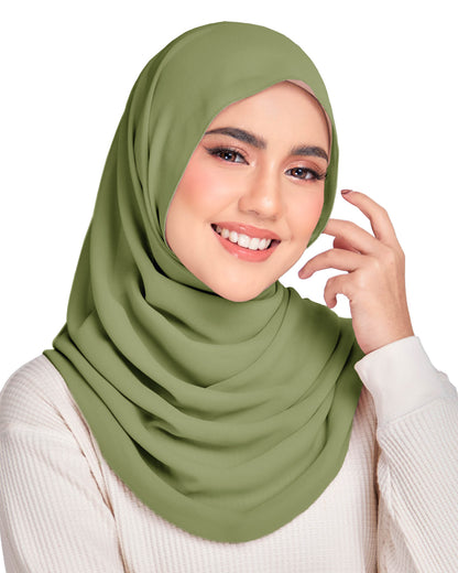 Safiyya Pearl Chiffon Shawl