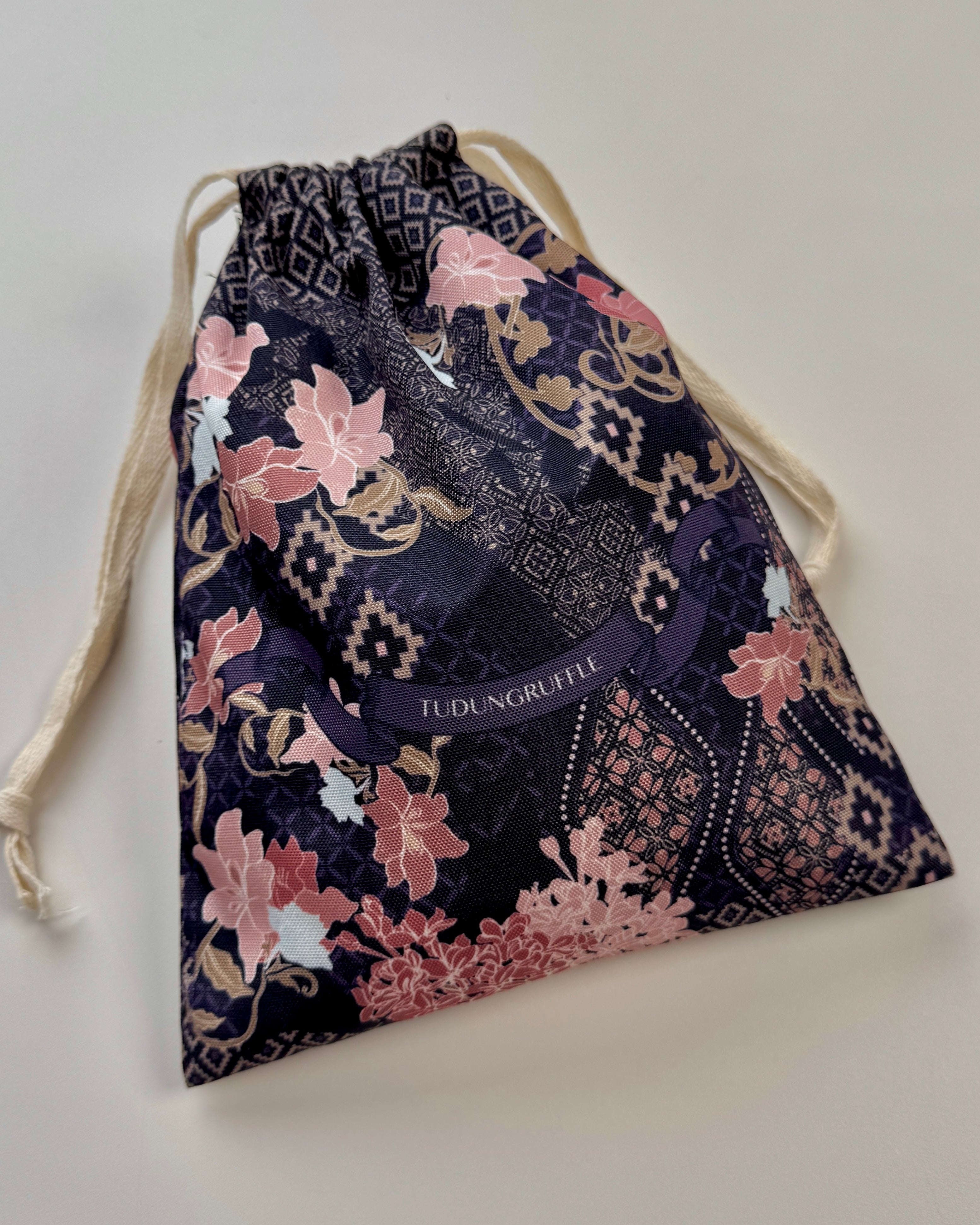 Serumpun in Selasih Cotton Shawl