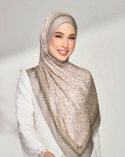 Maryam in Pride Satin Shawl