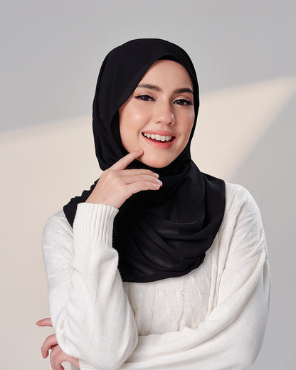 Safiyya Pearl Chiffon Shawl