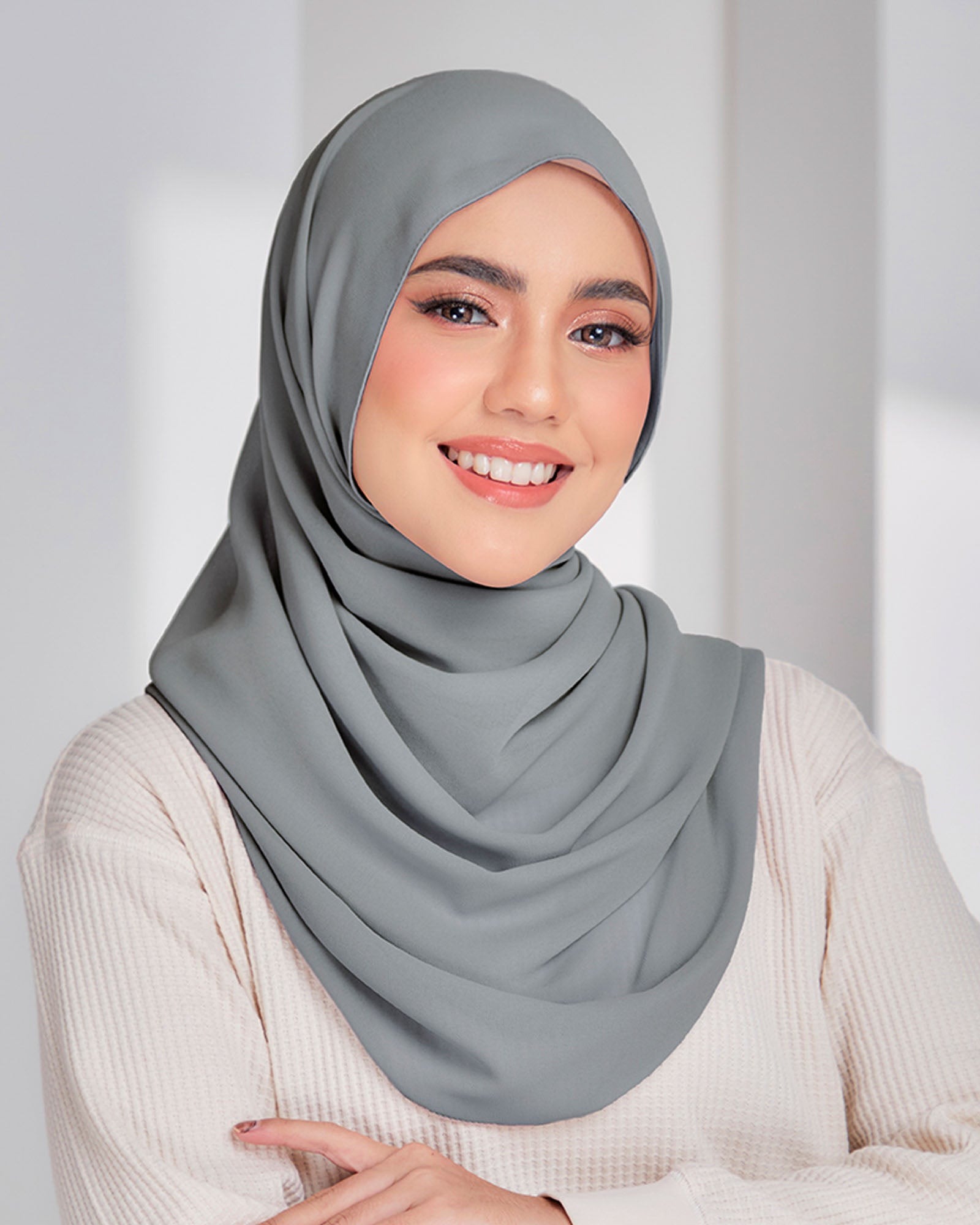 Camilla Crepe Chiffon Shawl