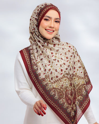 Mohabbatein in Sanjana Flame Cotton Shawl