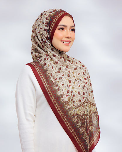 Mohabbatein in Sanjana Flame Cotton Shawl