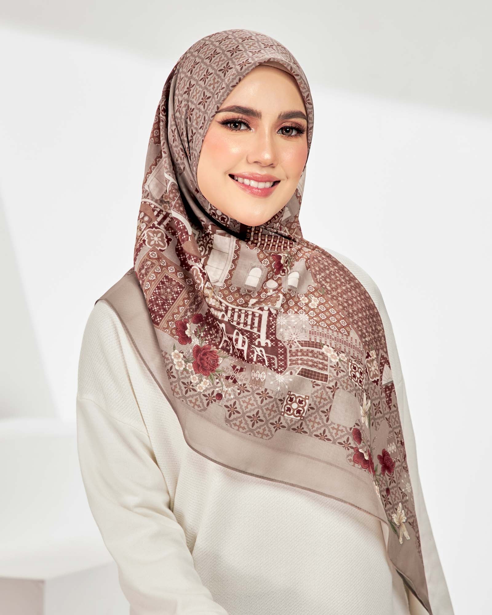 tudung printed