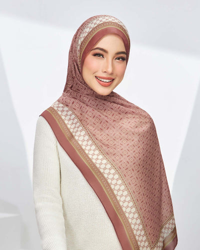 Arista in Roasted Cotton Shawl