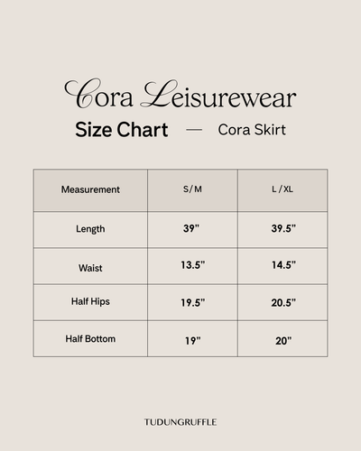 CORA SKIRT IN NUDE