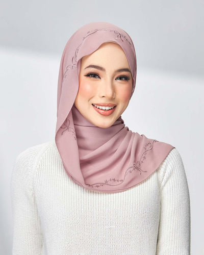 Elysian Pearl Chiffon Shawl