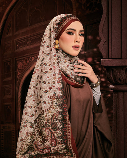 Mohabbatein in Sanjana Flame Cotton Shawl