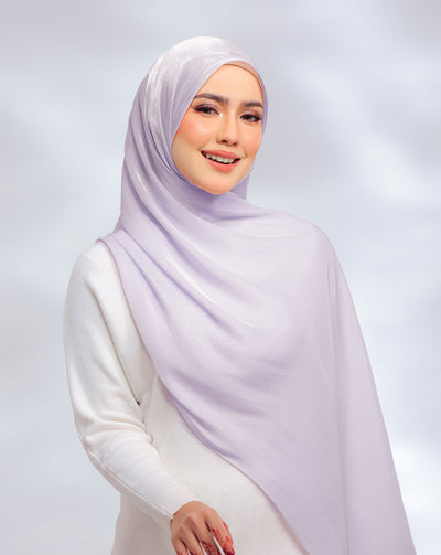Giselle Pleated Glitter Chiffon Shawl