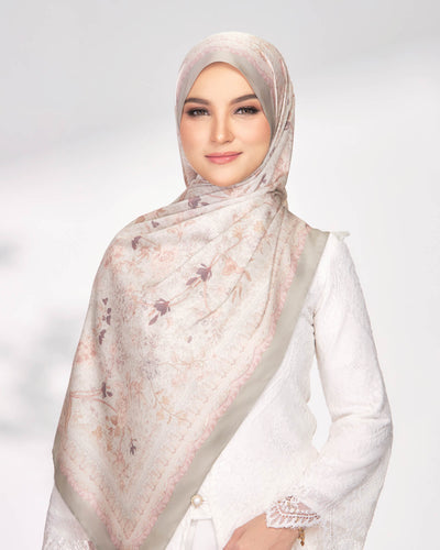 Enchanted in Willow Satin Shawl