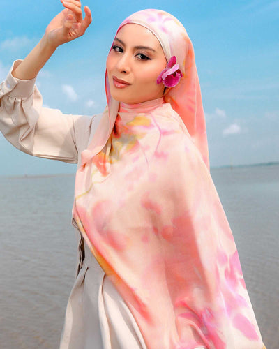Orchid in Zalea Modal Shawl