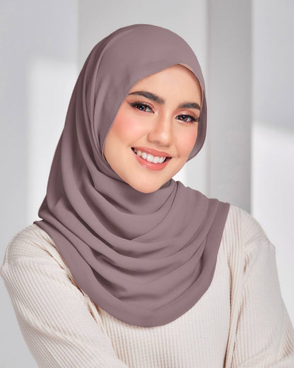 Safiyya Pearl Chiffon Shawl