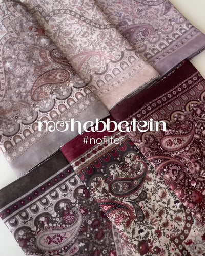 Mohabbatein in Megha Jasmine Cotton Shawl