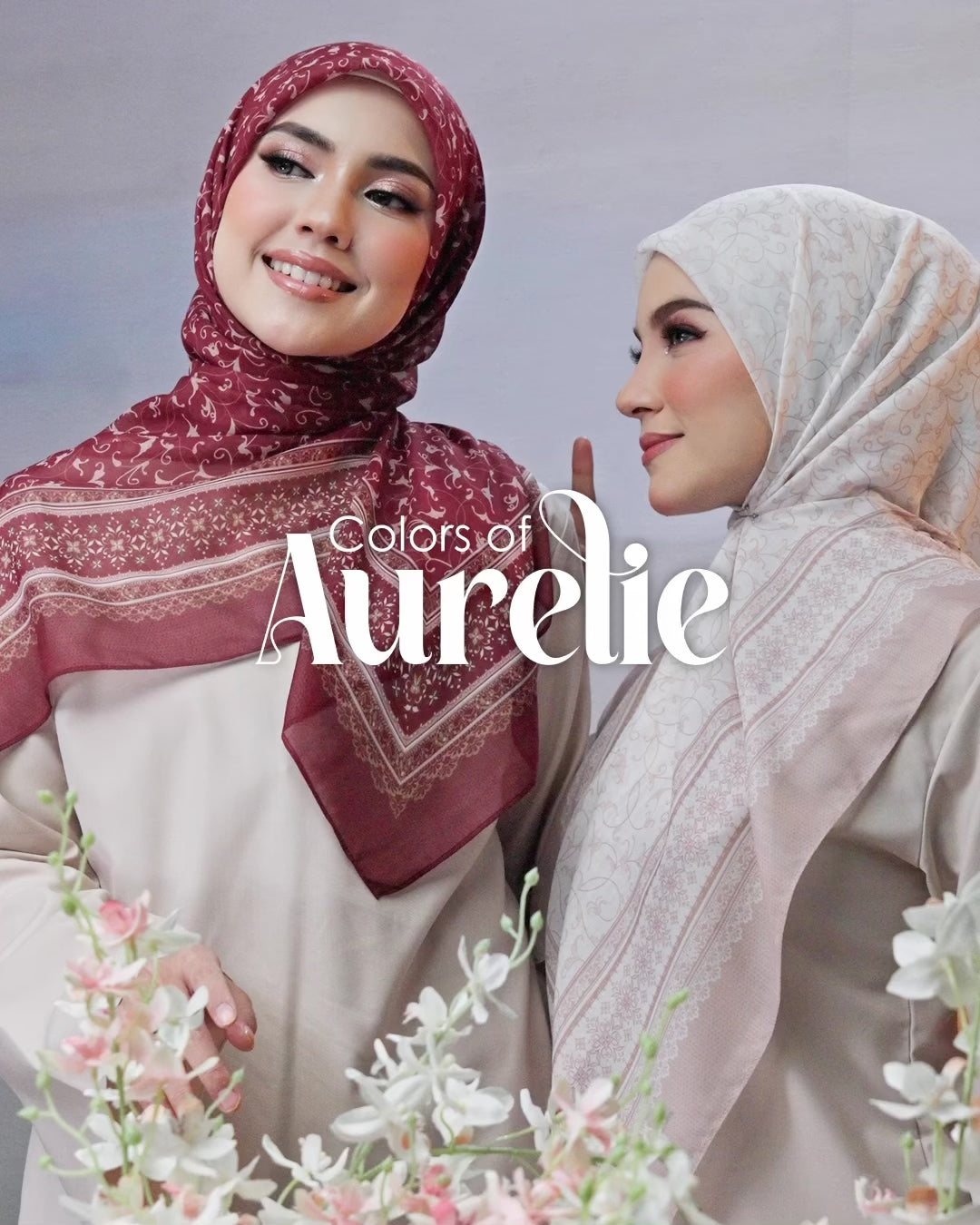 Aurelie in Ruby Red