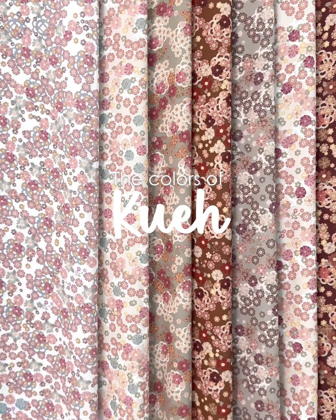 Kueh in Sweet Brownies Shawl