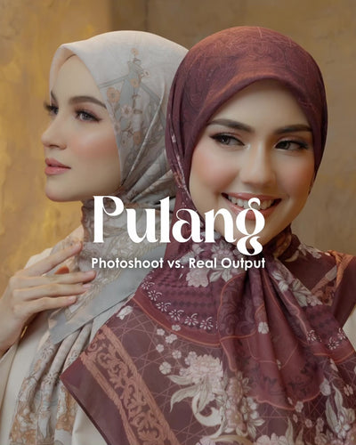 Pulang in Kesuma Sepia Satin Shawl