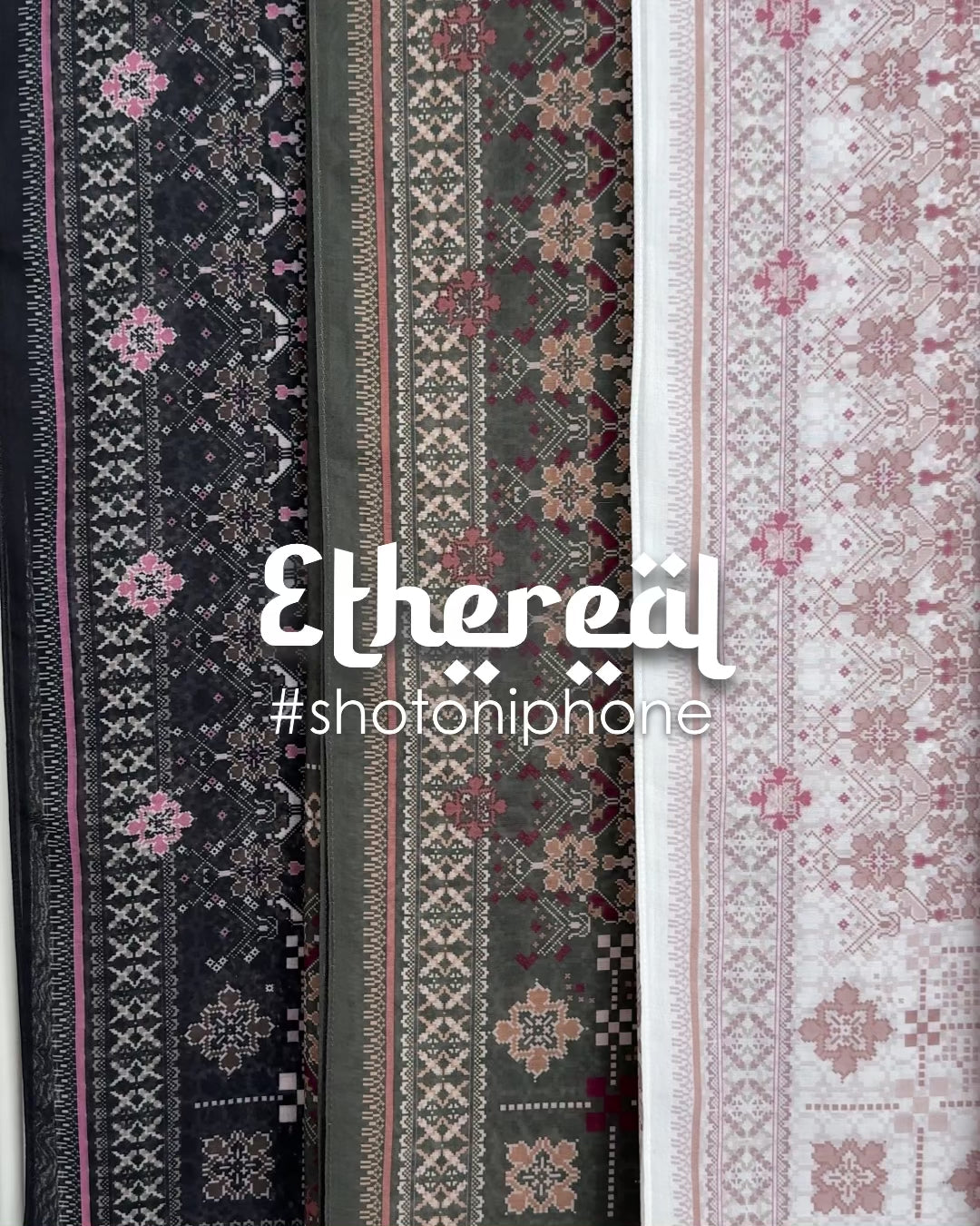 Ethereal in Plum Chiffon Shawl