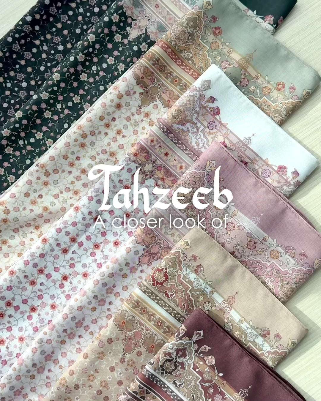 Tahzeeb in Buniya Mahogany Shawl
