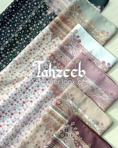 Tahzeeb in Buniya Mahogany Shawl