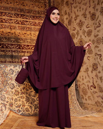 Niyah Telekung in French Pure
