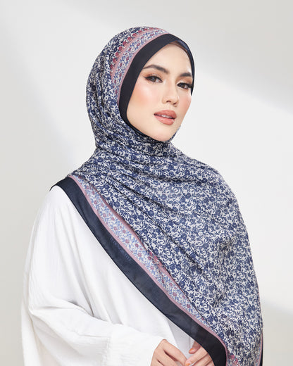 Srikandi Cotton Shawl in Nilam