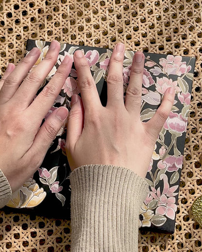 Srikandi Cotton Shawl in Delima