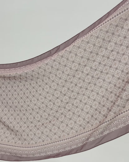 Marrakech in Ourika Mauve Cotton Shawl